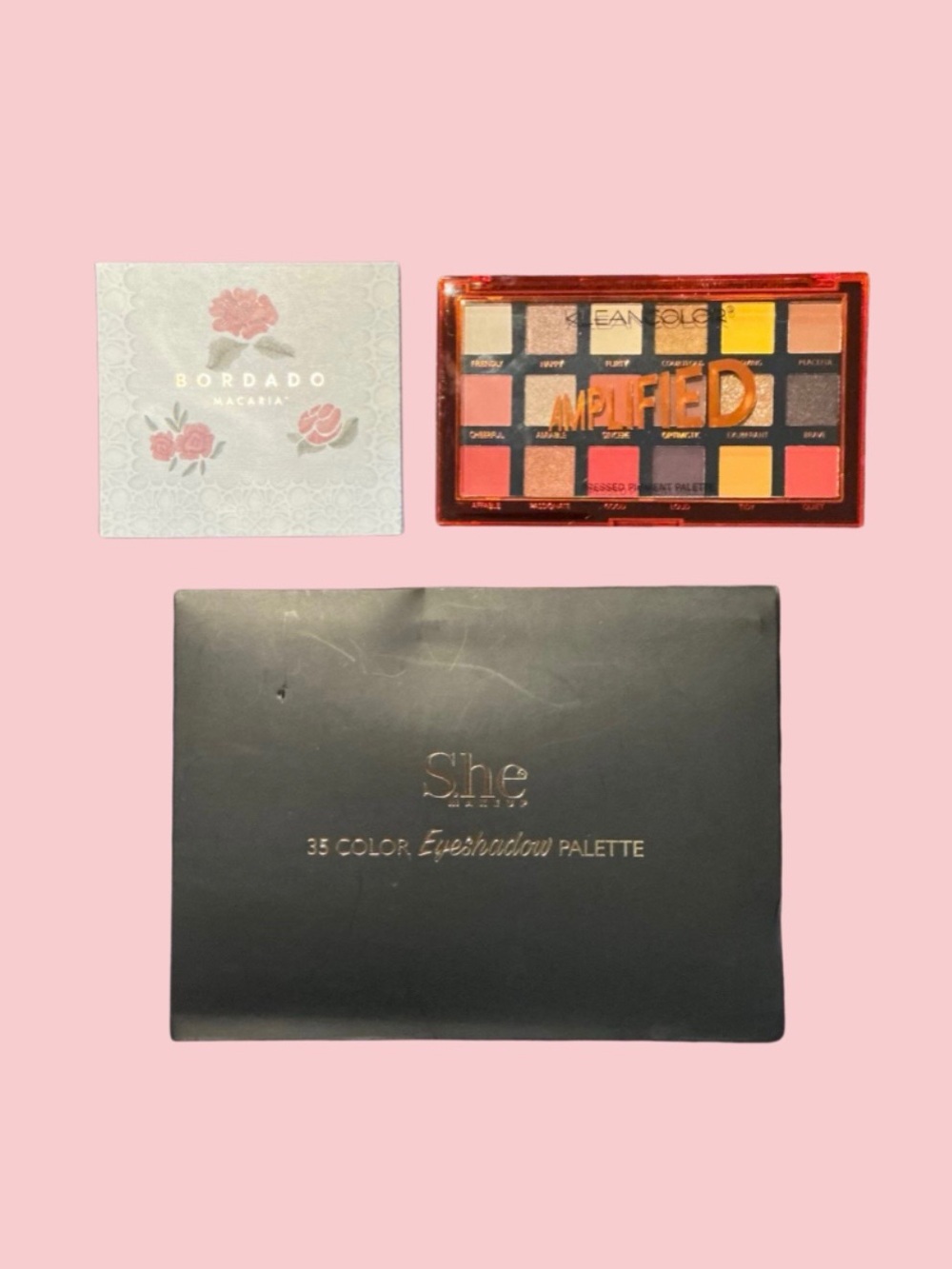 3 Eyeshadow Palettes